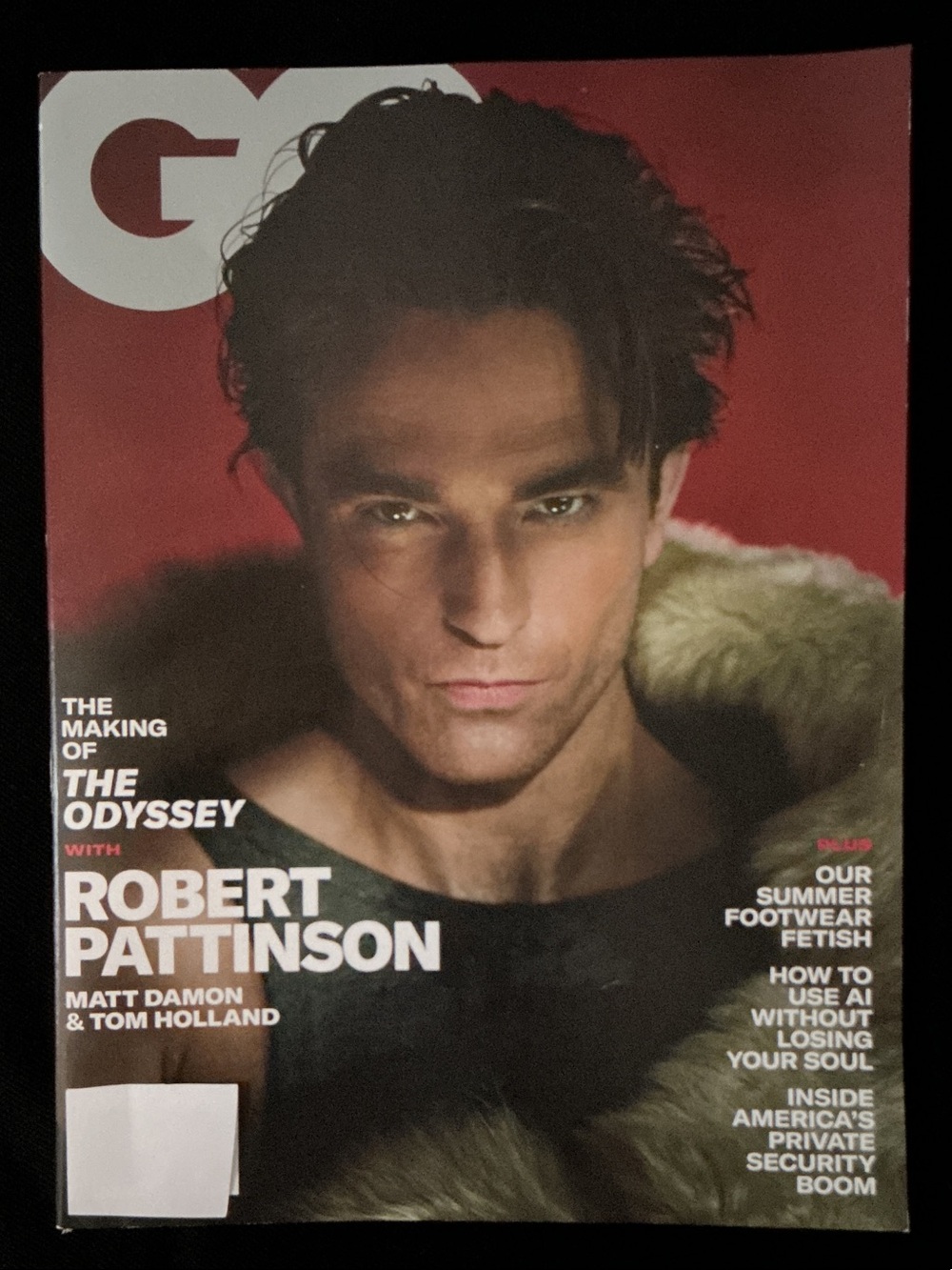 GQ Magazine Making Of The Odyssey Coffee Table Book